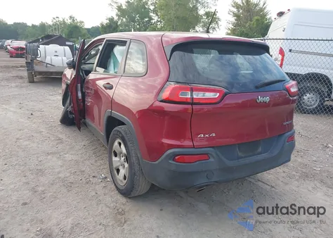 2015 Jeep Cherokee Sport from USA, damaged, VIN 1C4PJMABXFW774927